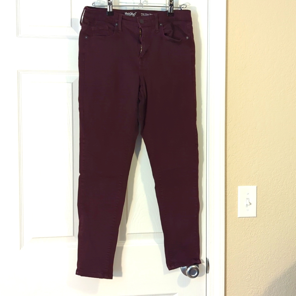 Mossimo jeans HighRise Skinny size 8R